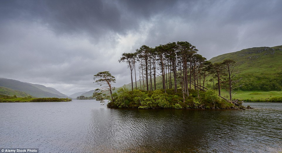 Loch Eilt on the island of Eilean na Moine