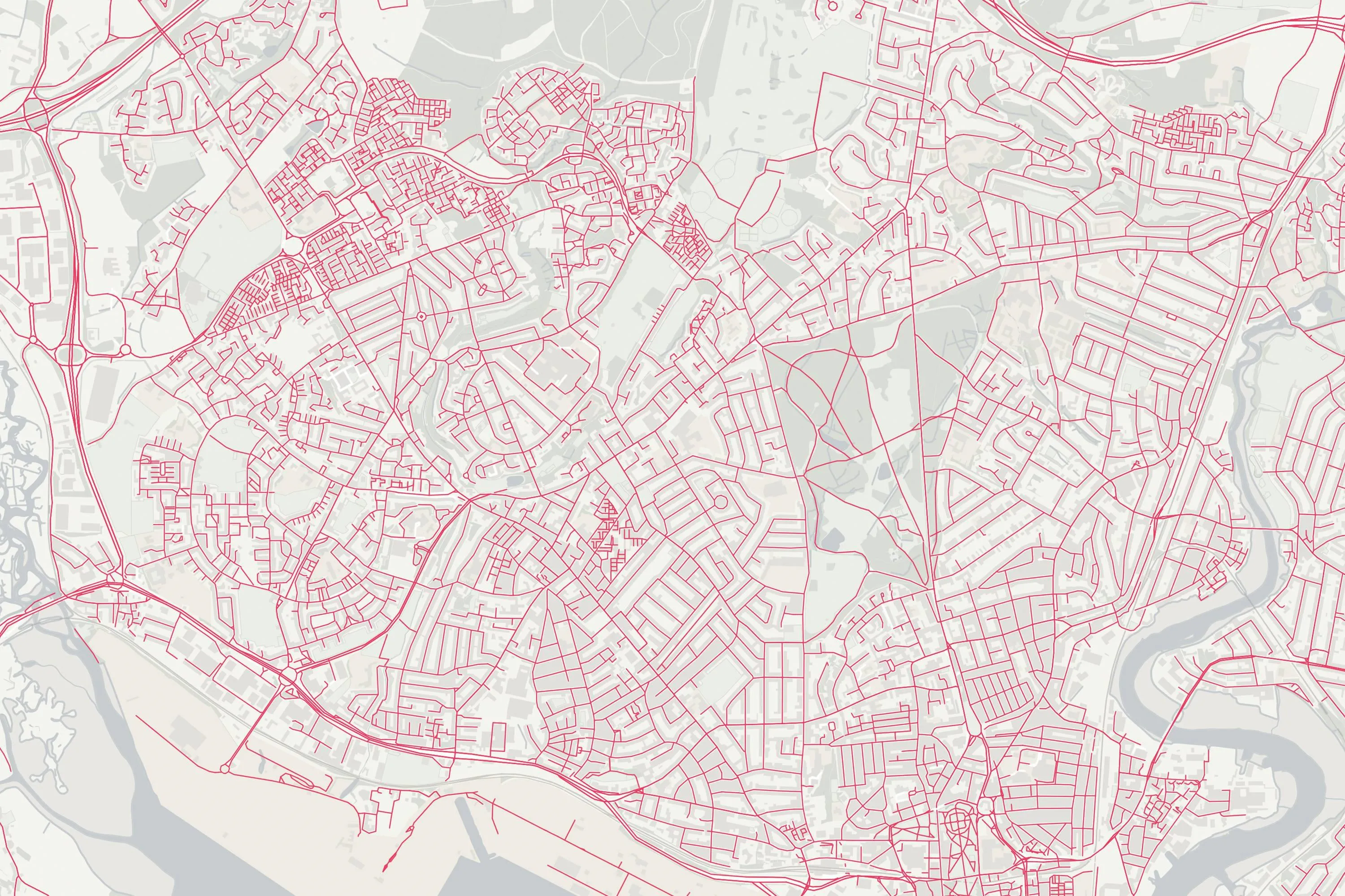Open USRN mapping data