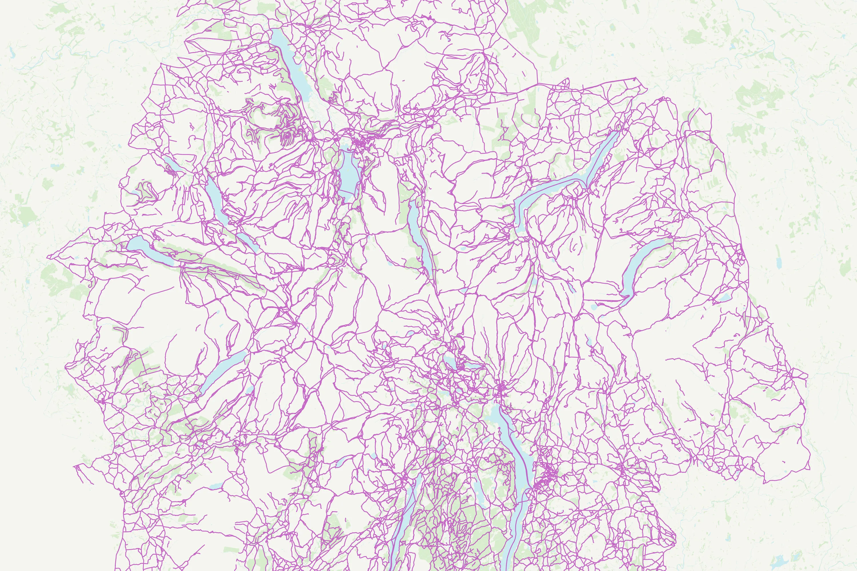 Example of OS Detailed Path Network data
