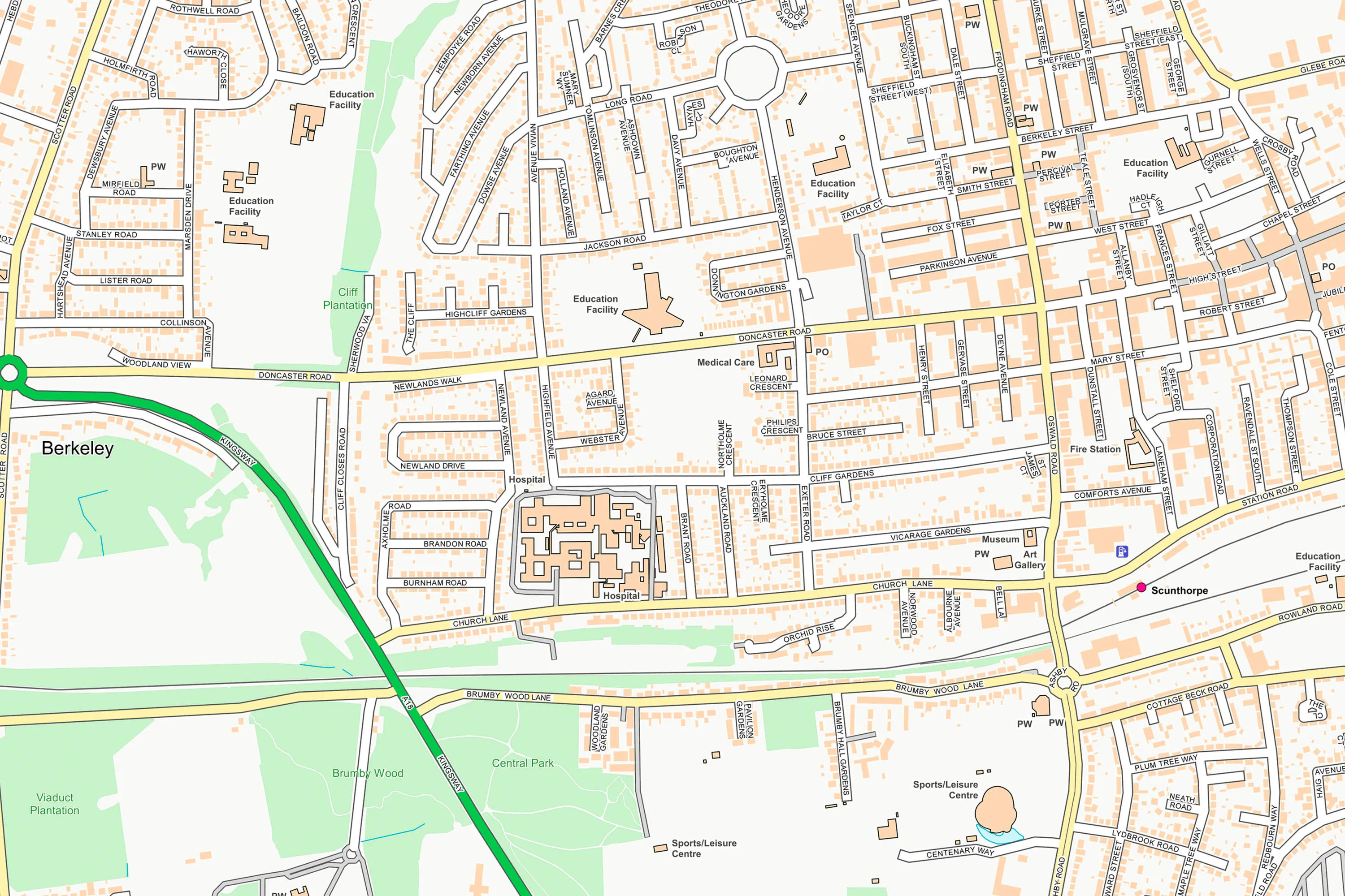 Example of OS OpenMap - Local data