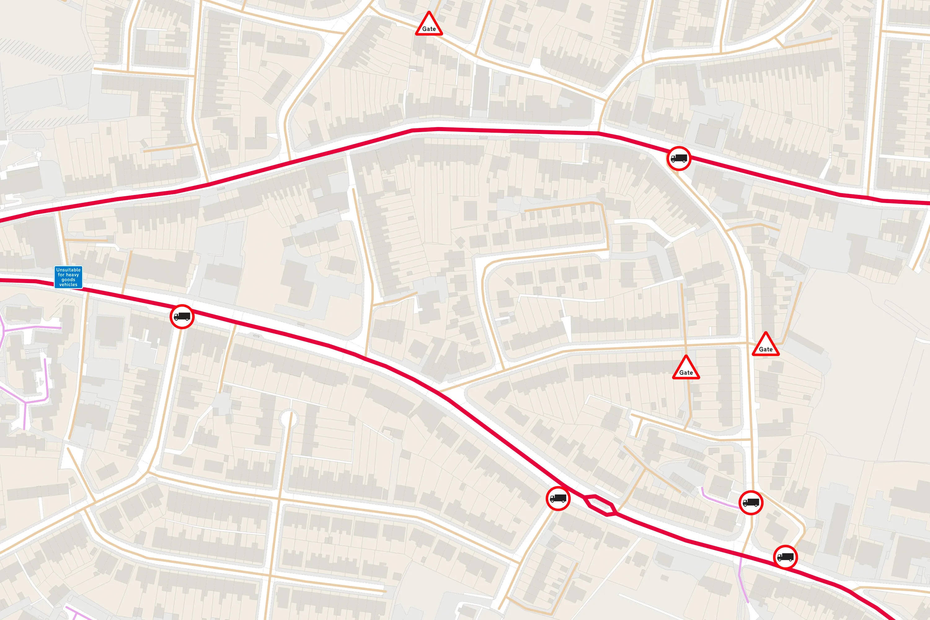 OS MasterMap Highways Network - Routing and Asset Management mapping data
