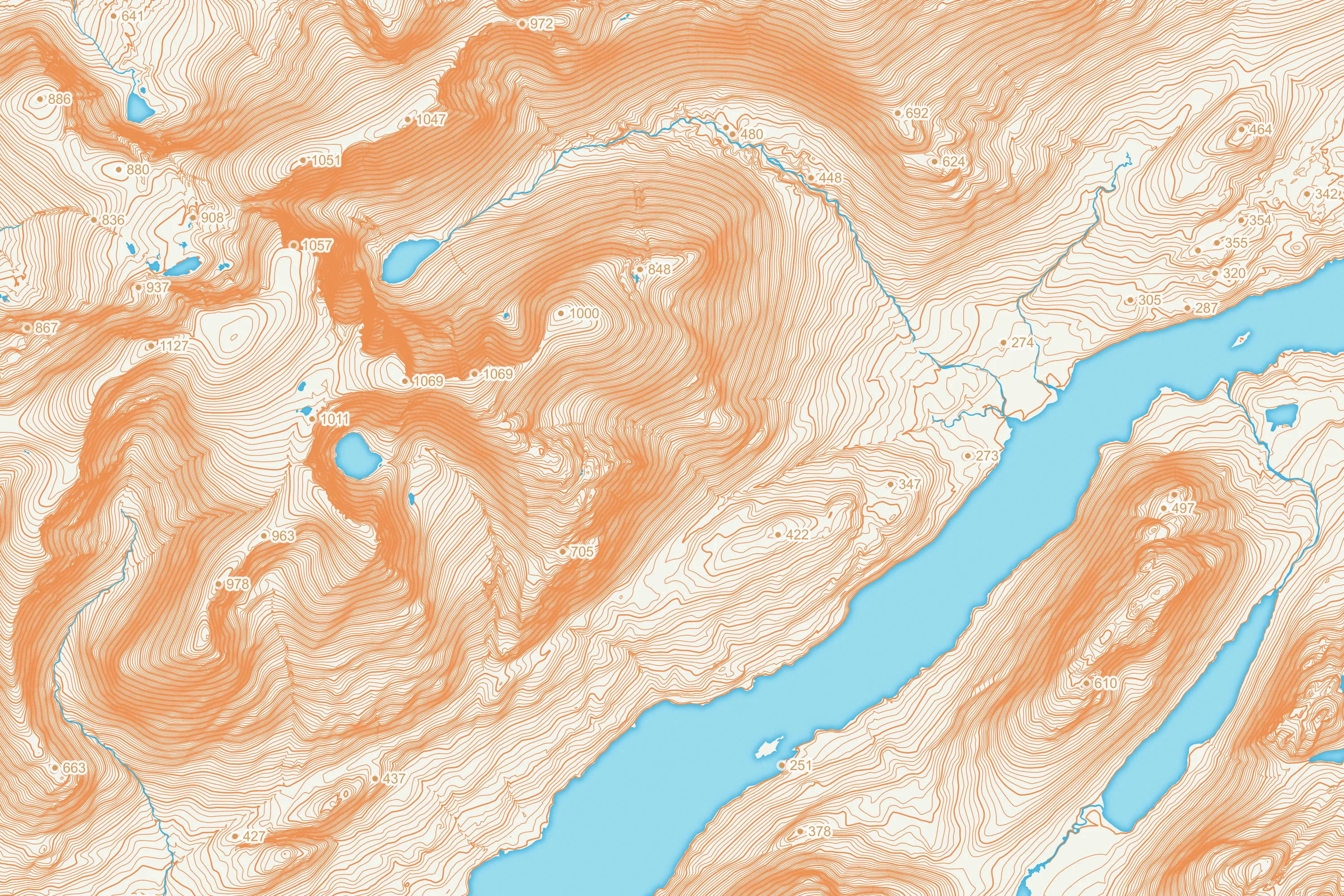 Example of OS Terrain 5 data