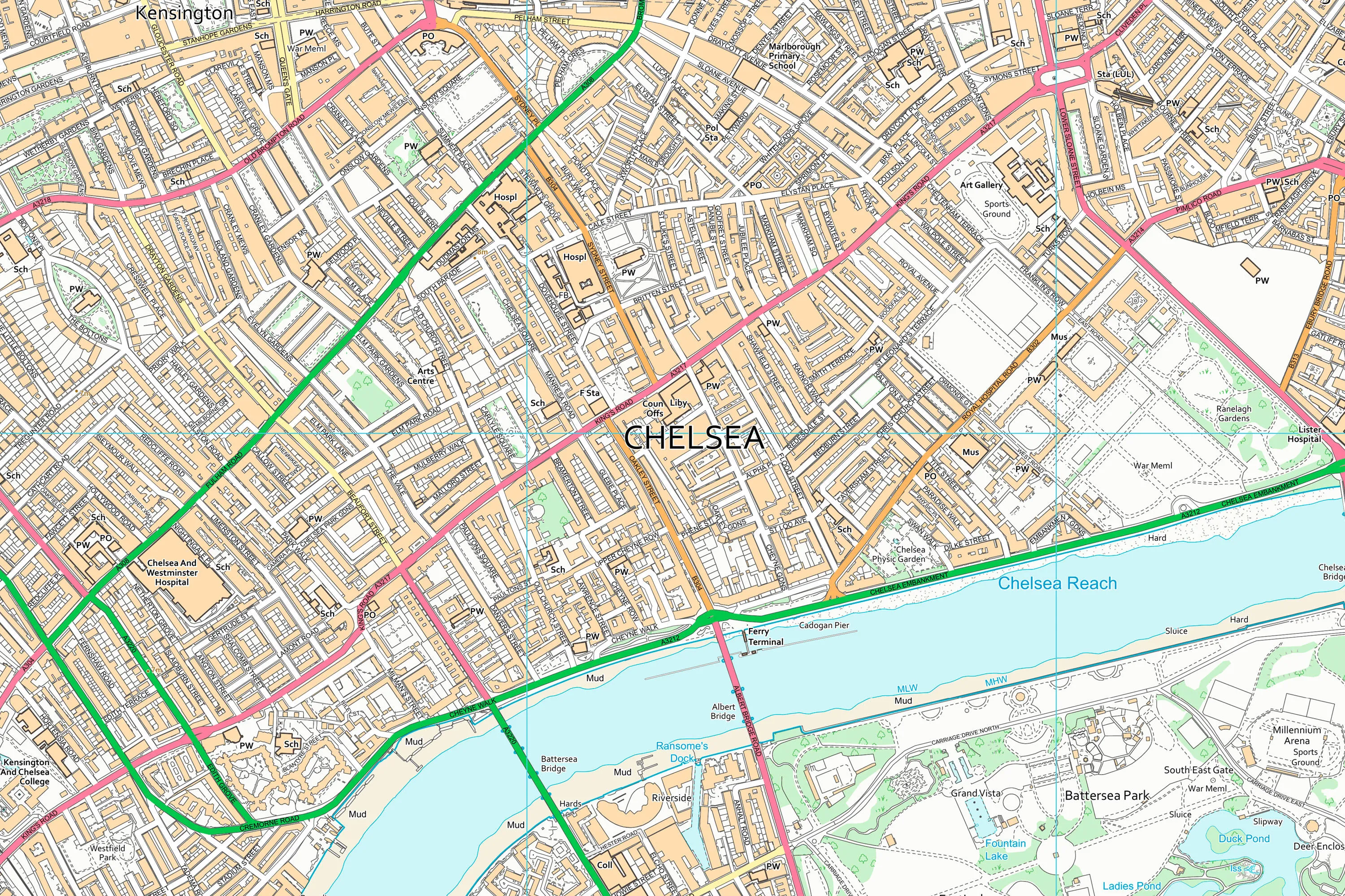 Example of OS VectorMap Local data