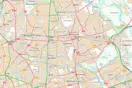 Map of Hackney using OS VectorMap District