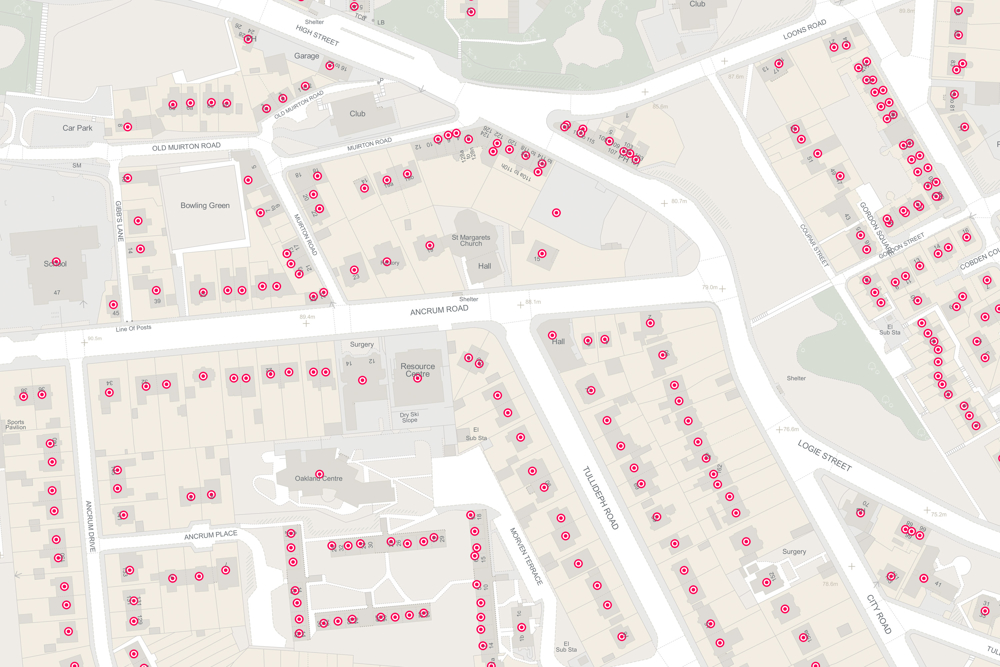 AddressBase Topography product Dundee