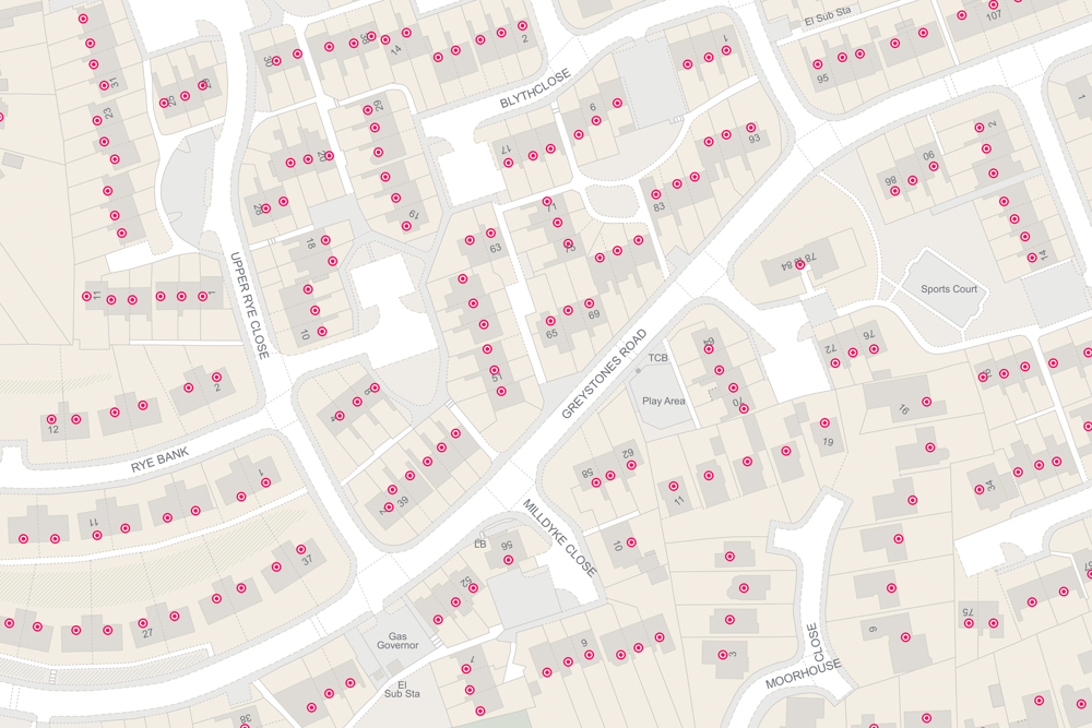 AddressBase topography product Rotherham