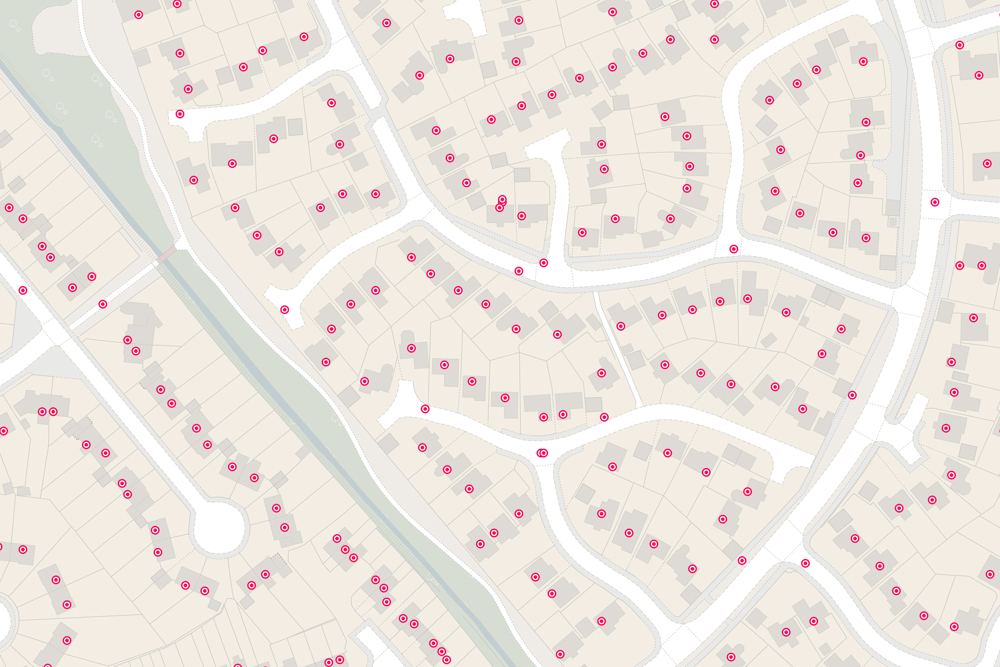 AddressBase Plus housing estate